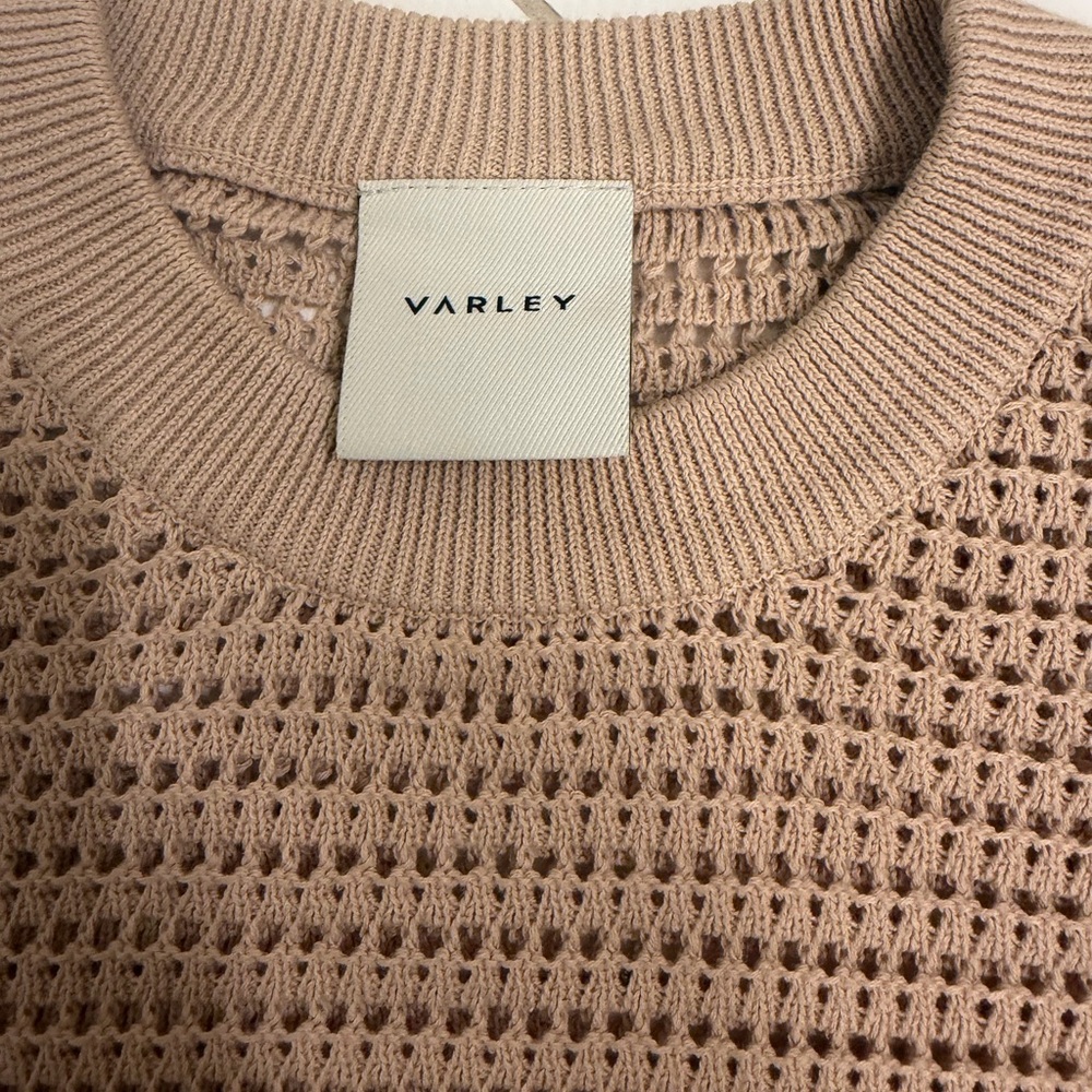 Varley Women's Beige Knit Sweater - Picture 6 of 8